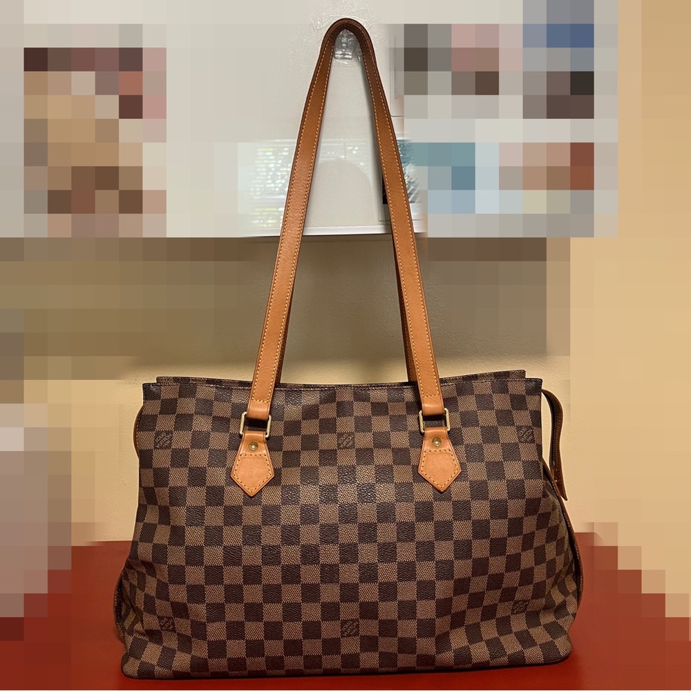Louis Vuitton Chelsea Ebene Shoulder Bag